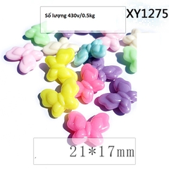 100-500gam hạt nhựa con bươm dùng trang trí vòng hạt, cột tóc,làm đồ chơi, trang trí thủ công handmade...