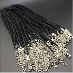 set 10 vòng cổ , dây chuyền trơn Xoắn Nhật