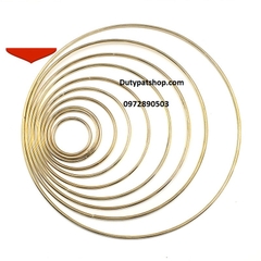vòng màu vàng  làm dreamcatcher, dream catcher đủ size