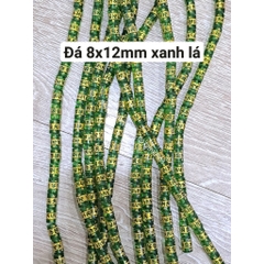 (Giá sĩ) 25-100viên (1dây) lu thống 8x12mm, 10x14mm, 12x16mm, đá tròn 6-8-10 in chú đại bi nhiều màu làm vòng phong thủy