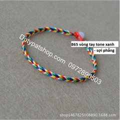 Vòng Tay Chỉ Ngũ Sắc Nepal May Mắn, vòng tay may mắn,Vòng ngũ sắc Tây Tạng - vòng tay chỉ ngũ sắc may mắn