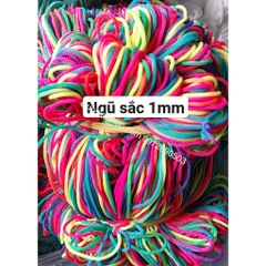 20met Dây dù 1mm sợi tròn mềm mịn (hàng nhập)- có 12 màu