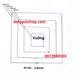 Vòng tròn, trái tim, ngôi sao từ 25-35cm làm dreamcatcher đủ loại (size đại)