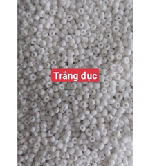 gói 450gam hạt cườm tiểu 2mm, cườm trung 3mm, cườm đai 3.6mm nhiều màu