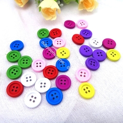 20-100 nút gỗ 4 lỗ nhiều màu nhiều size 1.2cm, 1.5cm, 2cm, 2.5cm, 3cm