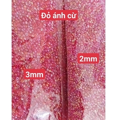 gói 450gam hạt cườm tiểu 2mm, cườm trung 3mm, cườm đai 3.6mm nhiều màu