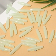 10gam hạt dạ quang các kiểu có lỗ xỏ vòng tay, vòng cổ, trang trí handmade , cần câu cá....