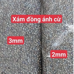 gói 450gam hạt cườm tiểu 2mm, cườm trung 3mm, cườm đai 3.6mm nhiều màu