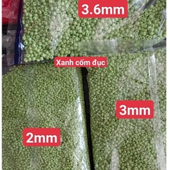 gói 450gam hạt cườm tiểu 2mm, cườm trung 3mm, cườm đai 3.6mm nhiều màu