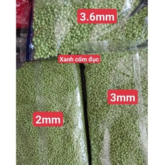 gói 450gam hạt cườm tiểu 2mm, cườm trung 3mm, cườm đai 3.6mm nhiều màu
