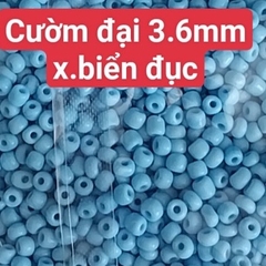 gói 450gam hạt cườm tiểu 2mm, cườm trung 3mm, cườm đai 3.6mm nhiều màu