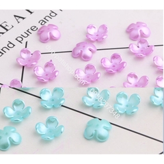1set hạt cánh hoa, hạt tròn, dây kẽm nguyên liệu làm hoa hạnh phúc thủ công