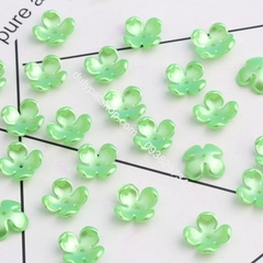 1set hạt cánh hoa, hạt tròn, dây kẽm nguyên liệu làm hoa hạnh phúc thủ công
