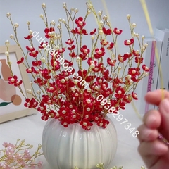 1set hạt cánh hoa, hạt tròn, dây kẽm nguyên liệu làm hoa hạnh phúc thủ công