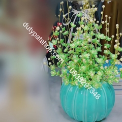 1set hạt cánh hoa, hạt tròn, dây kẽm nguyên liệu làm hoa hạnh phúc thủ công