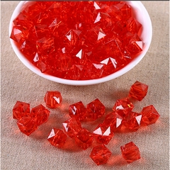 100- 500gam hạt nhựa đa giác dùng trang trí đang tui xách, xỏ vòng hạt, cột tóc,làm đồ chơi, trang trí thủ công handmade