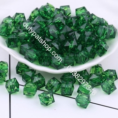 100- 500gam hạt nhựa đa giác dùng trang trí đang tui xách, xỏ vòng hạt, cột tóc,làm đồ chơi, trang trí thủ công handmade