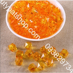100- 500gam hạt nhựa đa giác dùng trang trí đang tui xách, xỏ vòng hạt, cột tóc,làm đồ chơi, trang trí thủ công handmade
