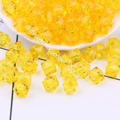 100- 500gam hạt nhựa đa giác dùng trang trí đang tui xách, xỏ vòng hạt, cột tóc,làm đồ chơi, trang trí thủ công handmade