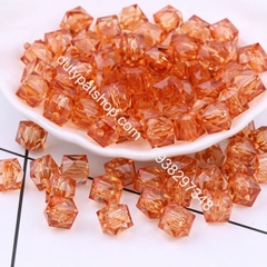 100- 500gam hạt nhựa đa giác dùng trang trí đang tui xách, xỏ vòng hạt, cột tóc,làm đồ chơi, trang trí thủ công handmade