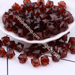 100- 500gam hạt nhựa đa giác dùng trang trí đang tui xách, xỏ vòng hạt, cột tóc,làm đồ chơi, trang trí thủ công handmade