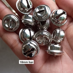 50 chuông lục lạc màu vàng, bạc 16mm 17mm 18mm 20mm 26mm  cho chó mèo, thú cưng, handmade thủ công
