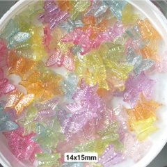 10gam-50gam hạt nhựa Hoa ánh cừ
