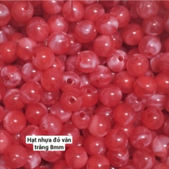 10gam-50gam hạt nhựa tròn 8mm