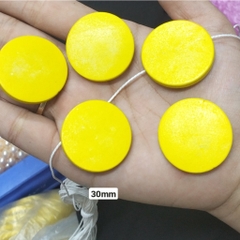 10 cái nút gỗ 15mm 25mm 30mm