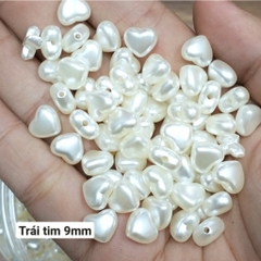 10gam-50gam hạt nhựa ngọc trai kem
