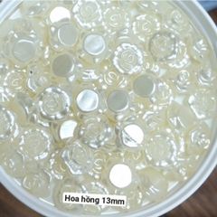 10gam-50gam hạt nhựa ngọc trai kem