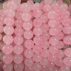 (DA9) 10-50gam đá ngọc 2 màu nhân tạo 10mm nhiều màu làm vòng tay, vòng cổ phong thuỷ