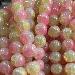 (da02) 50GAM đá tuyết  ĐA SẮC MÀU ĐỤC SIZE 10mm