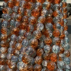 (da02) 50GAM đá tuyết  ĐA SẮC MÀU ĐỤC SIZE 10mm