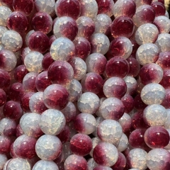 (da02) 50GAM đá tuyết  ĐA SẮC MÀU ĐỤC SIZE 10mm