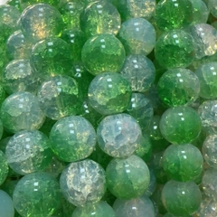 (da02) 50GAM đá tuyết  ĐA SẮC MÀU ĐỤC SIZE 10mm