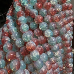 (da02) 50GAM đá tuyết  ĐA SẮC MÀU ĐỤC SIZE 10mm