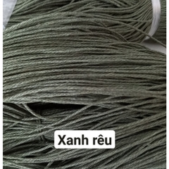 5-10met size 1.5mm dây bông se 3 sợi làm vòng tay, trang trí thủ công handmade, nguyên liệu dây thủ công mỹ nghệ