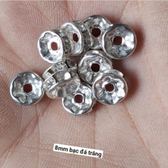 100 viên charm chặn, charm bánh xe size từ 6 đến 10mm