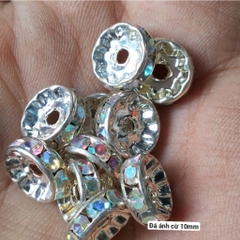 100 viên charm chặn, charm bánh xe size từ 6 đến 10mm