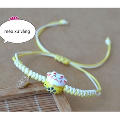 vòng tay chống thấm nước mèo xứ may mắn