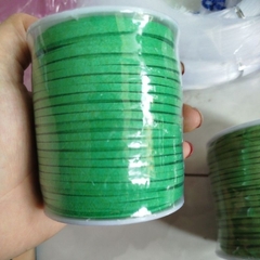1 cuộn dây da lộn 2mm , dây da nhung, dây nhung làm vòng, dây đan vòng tay, vòng cổ