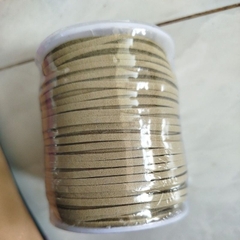 1 cuộn dây da lộn 2mm , dây da nhung, dây nhung làm vòng, dây đan vòng tay, vòng cổ