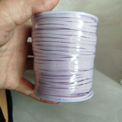 1 cuộn dây da lộn 2mm , dây da nhung, dây nhung làm vòng, dây đan vòng tay, vòng cổ