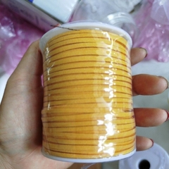 1 cuộn dây da lộn 2mm , dây da nhung, dây nhung làm vòng, dây đan vòng tay, vòng cổ