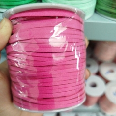 1 cuộn dây da lộn 2mm , dây da nhung, dây nhung làm vòng, dây đan vòng tay, vòng cổ