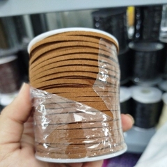 1 cuộn dây da lộn 2mm , dây da nhung, dây nhung làm vòng, dây đan vòng tay, vòng cổ