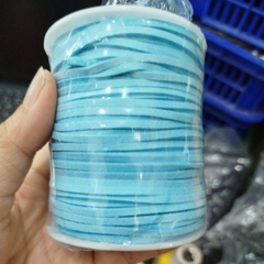 1 cuộn dây da lộn 2mm , dây da nhung, dây nhung làm vòng, dây đan vòng tay, vòng cổ