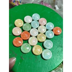 25-500gam hạt charm holo có lỗ xỏ 20mm bóng đẹp