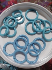 5-100 còng sắt, khoen khoá sắt mix màu 20mm, 25mm, 28mm